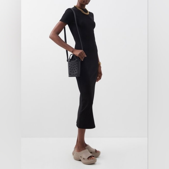 NEW BALENCIAGA X CROCS RUBBER PHONE HOLDER MINI BAG - Picture 4 of 15